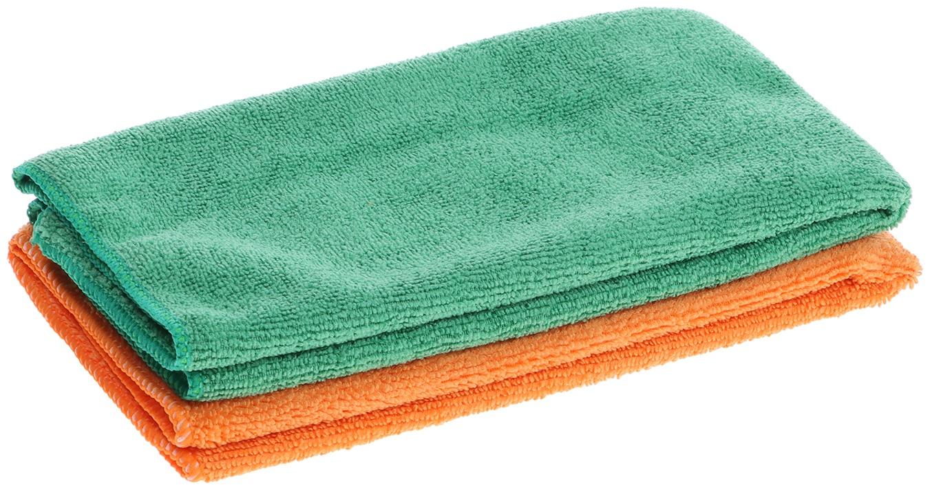 Салфетка из микрофибры, 40 х 50 см, набор 2 шт