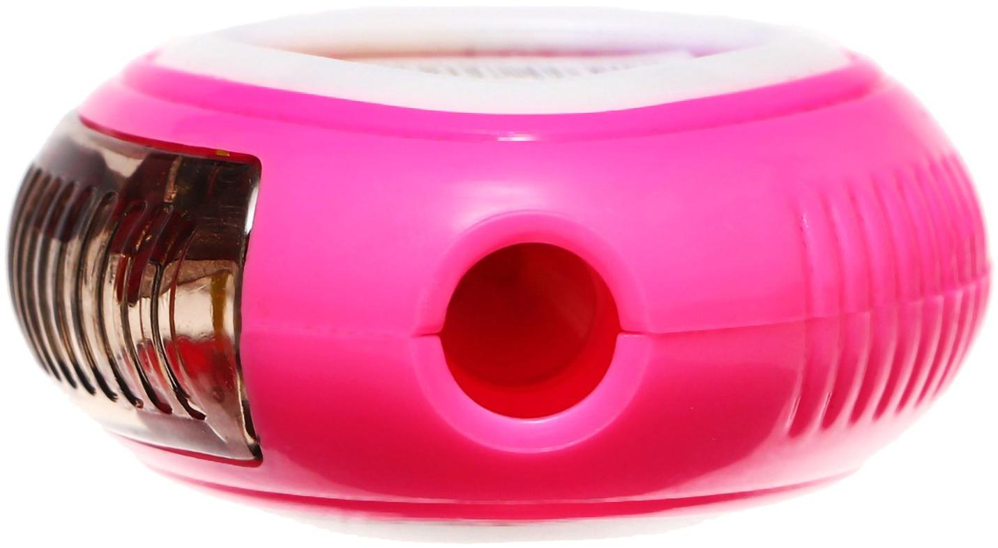 Точилка 1 отверстие с контейнером TUTTI FRUTTI, МИКС