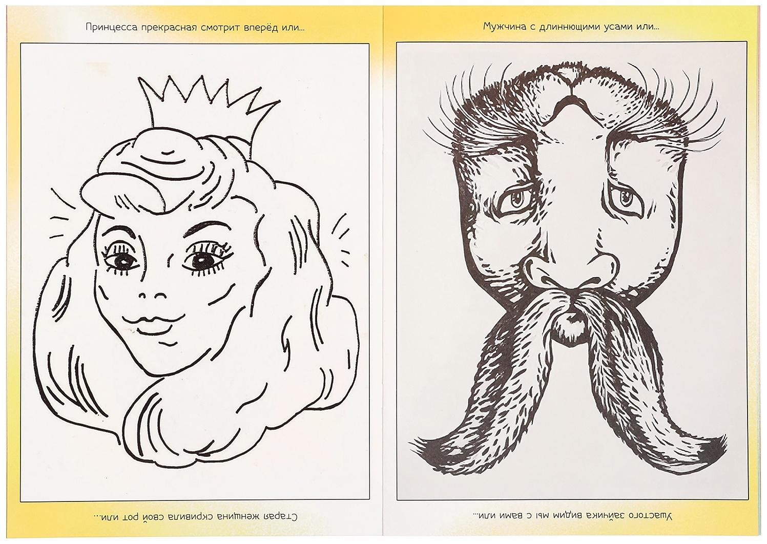 Набор «Оптические иллюзии», 4 книги по 36 стр., 7+