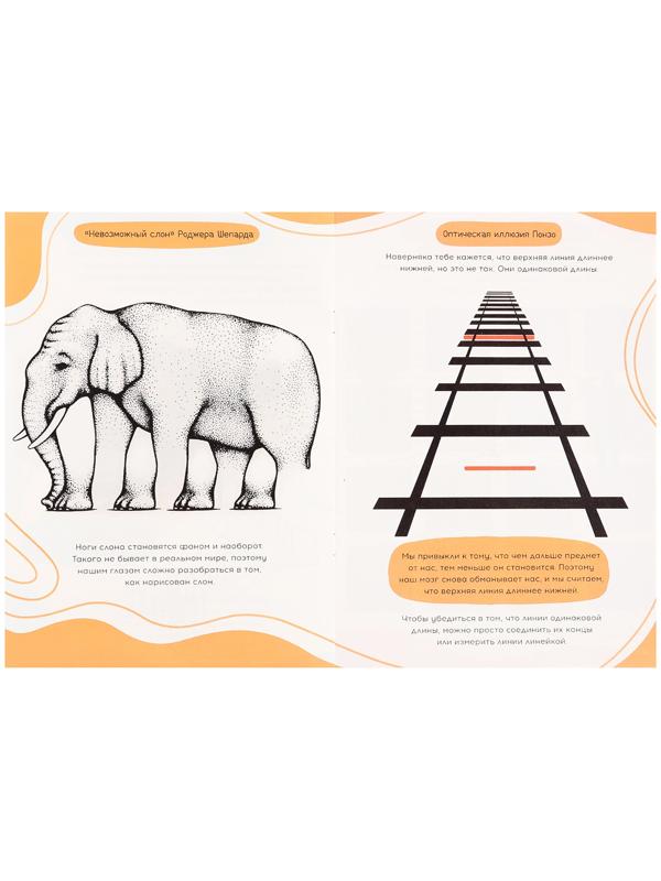 Набор «Оптические иллюзии», 4 книги по 36 стр., 7+