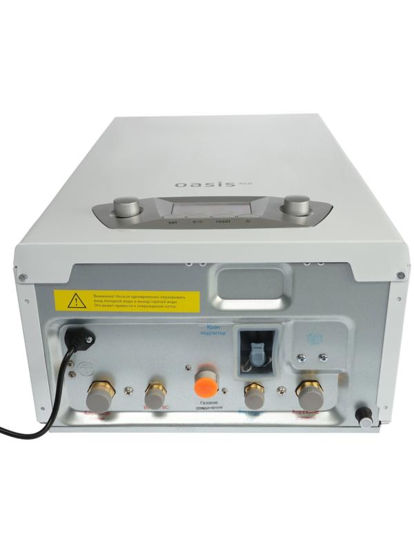 Котел газовый OASIS Eco RE-10, 10 кВт, настенный, двухконтурный, турбированный