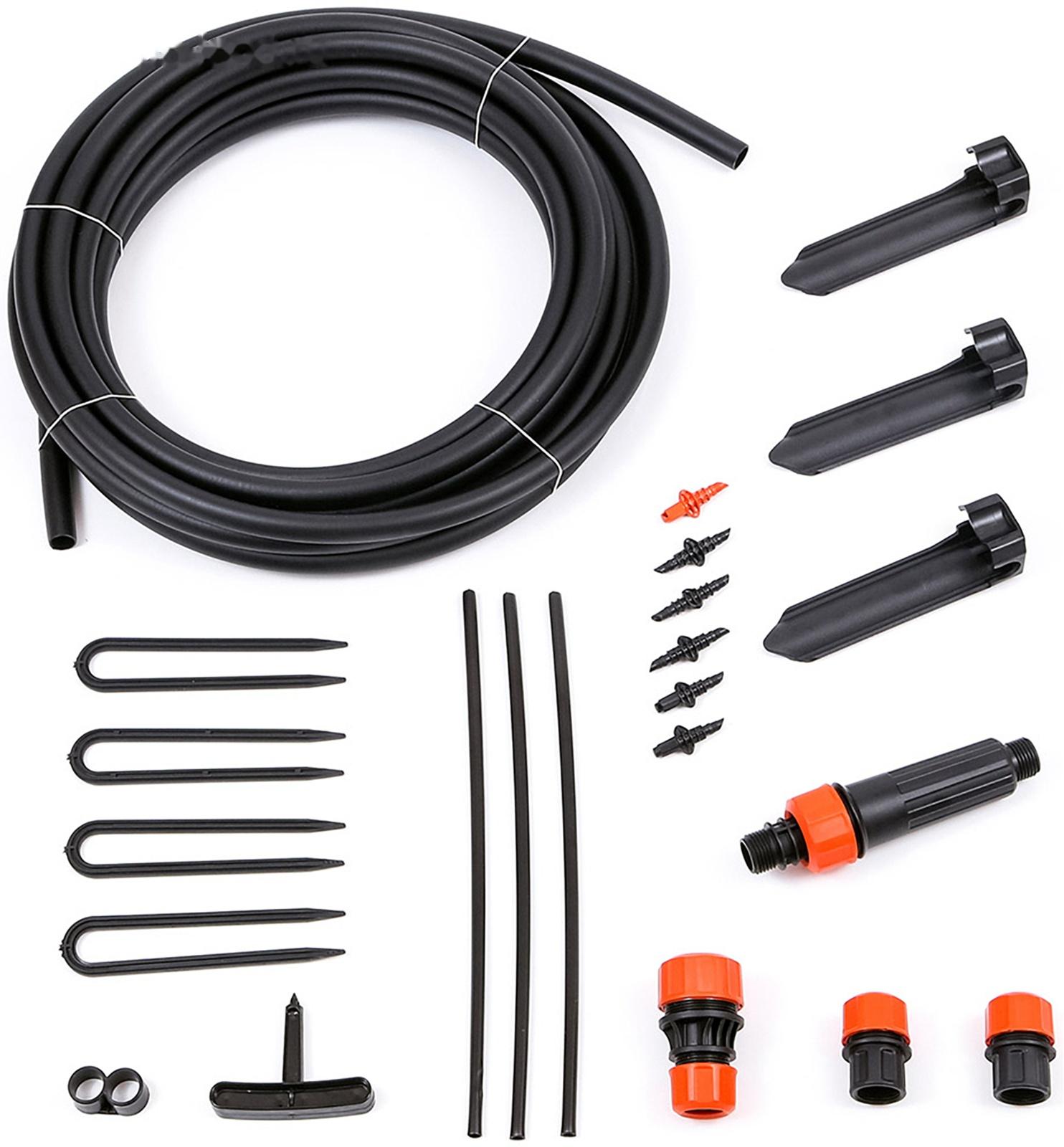 Набор для дождевого полива грядок от водопровода, на 1 грядку, «Жук»