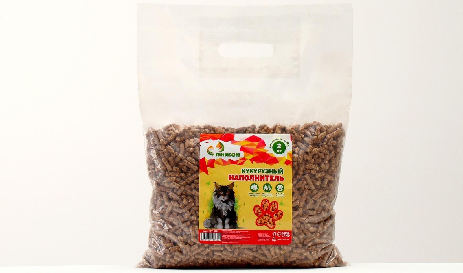 Наполнитель кукурузный гранула  