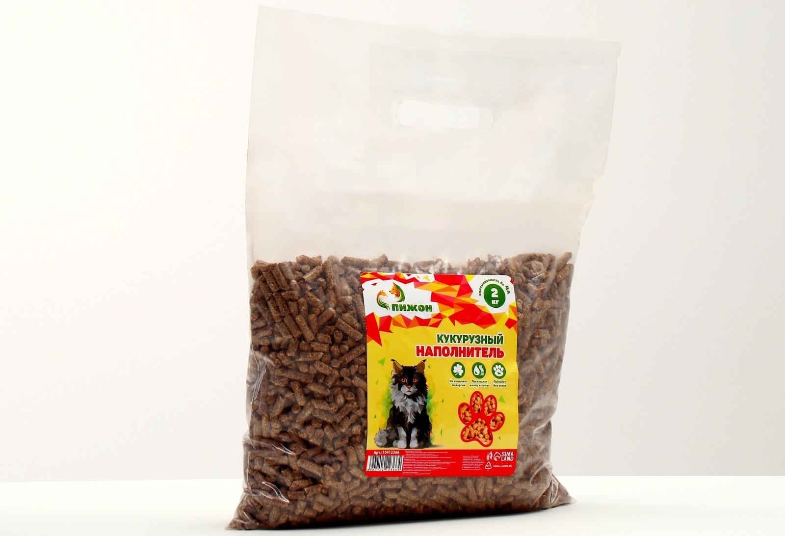 Наполнитель кукурузный гранула  