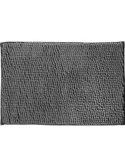 Коврик для ванной микрофибра 40х60см (в рулоне), Шенилл серый