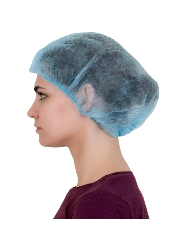 Шапочка Шарлотта синяя, КЛЕВЕР-ПРО, пл.18 г 100шт/уп