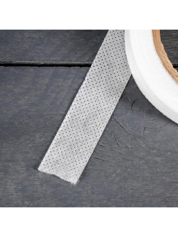 Лента для подвязки растений, 15 × 0,02 м, плотность 60 г/м², спанбонд с УФ-стабилизатором, белая, «Агротекс»