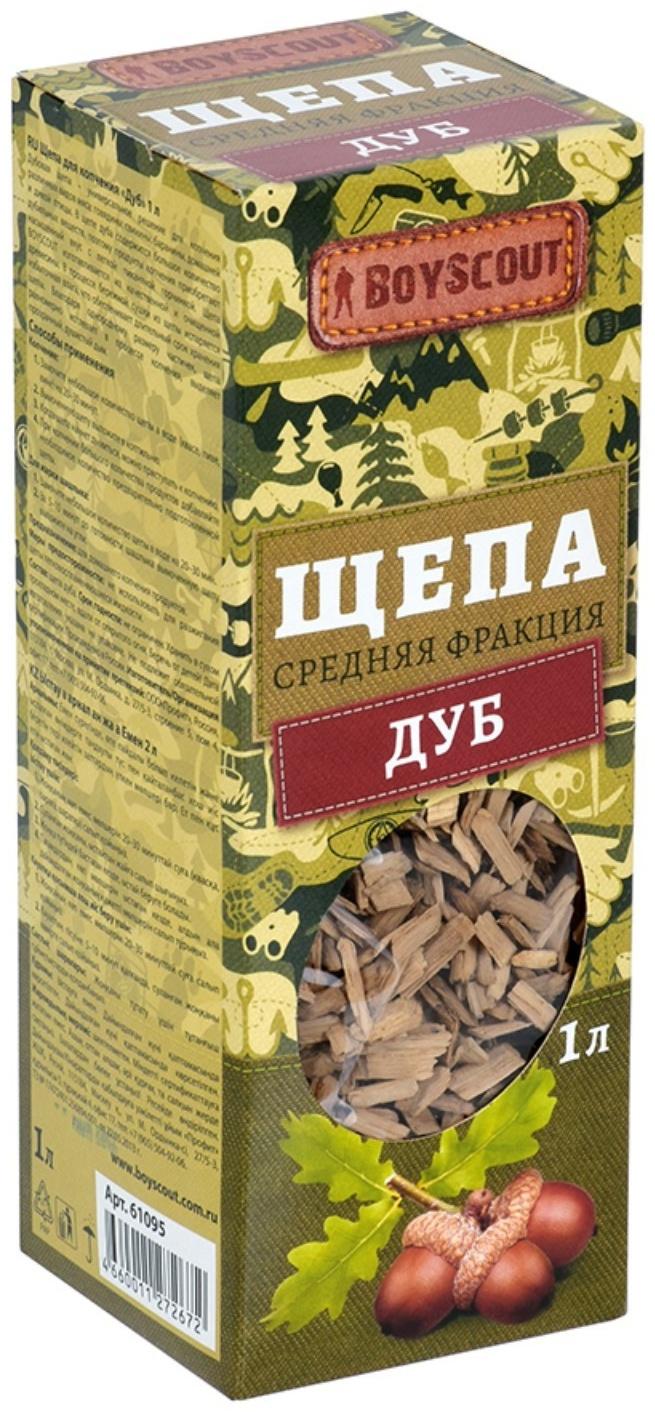 Щепа для копчения «Дуб», 1л / 250 г