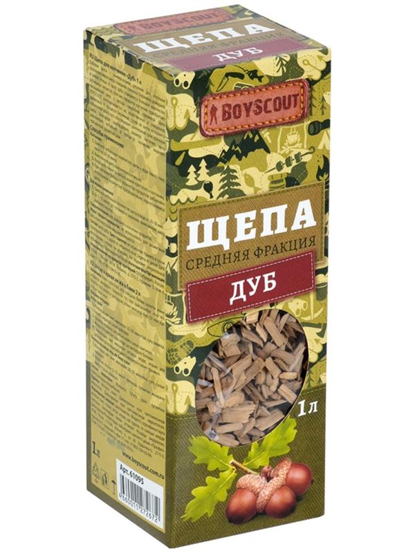 Щепа для копчения «Дуб», 1л / 250 г