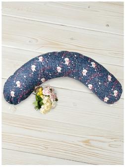 Подушка для беременных, размер 25 × 170 см, принт лисички