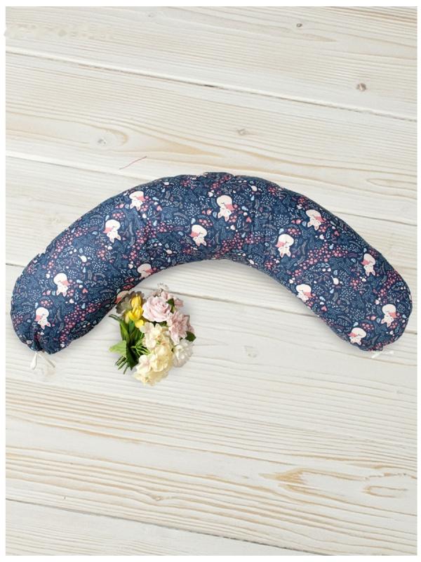 Подушка для беременных, размер 25 × 170 см, принт лисички