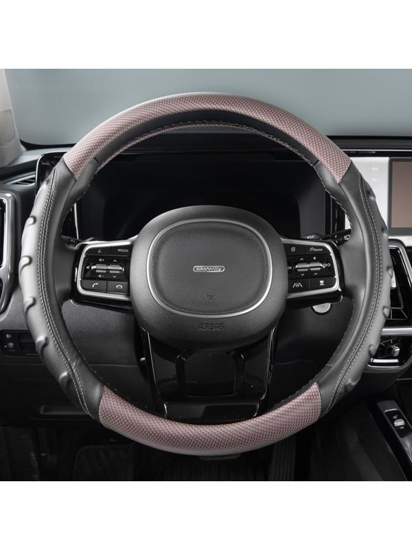 Оплетка Skyway Carbon-2 M, черно-серая экокожа