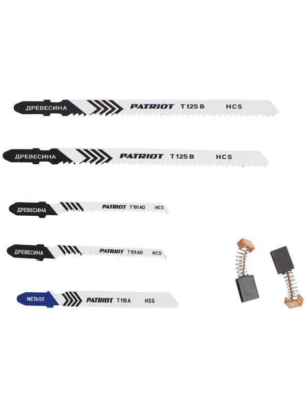 Лобзик PATRIOT LS902, 800 Вт, 800-3000 ход/мин, пропил 100 мм, кейс, литая платформа
