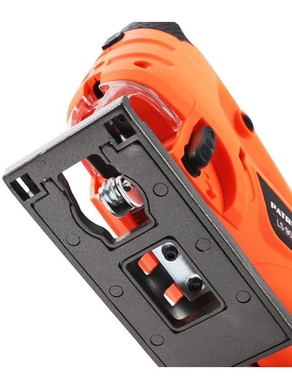 Лобзик PATRIOT LS902, 800 Вт, 800-3000 ход/мин, пропил 100 мм, кейс, литая платформа