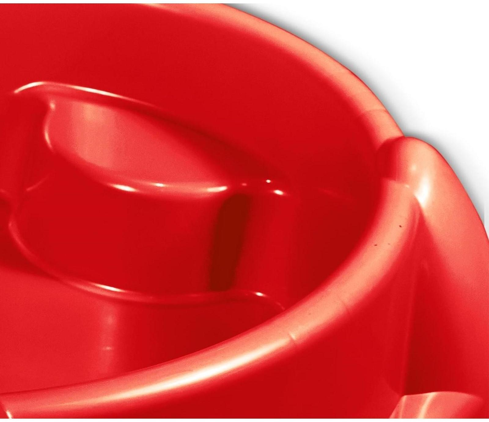 Песочница «Собачка», цвет красный