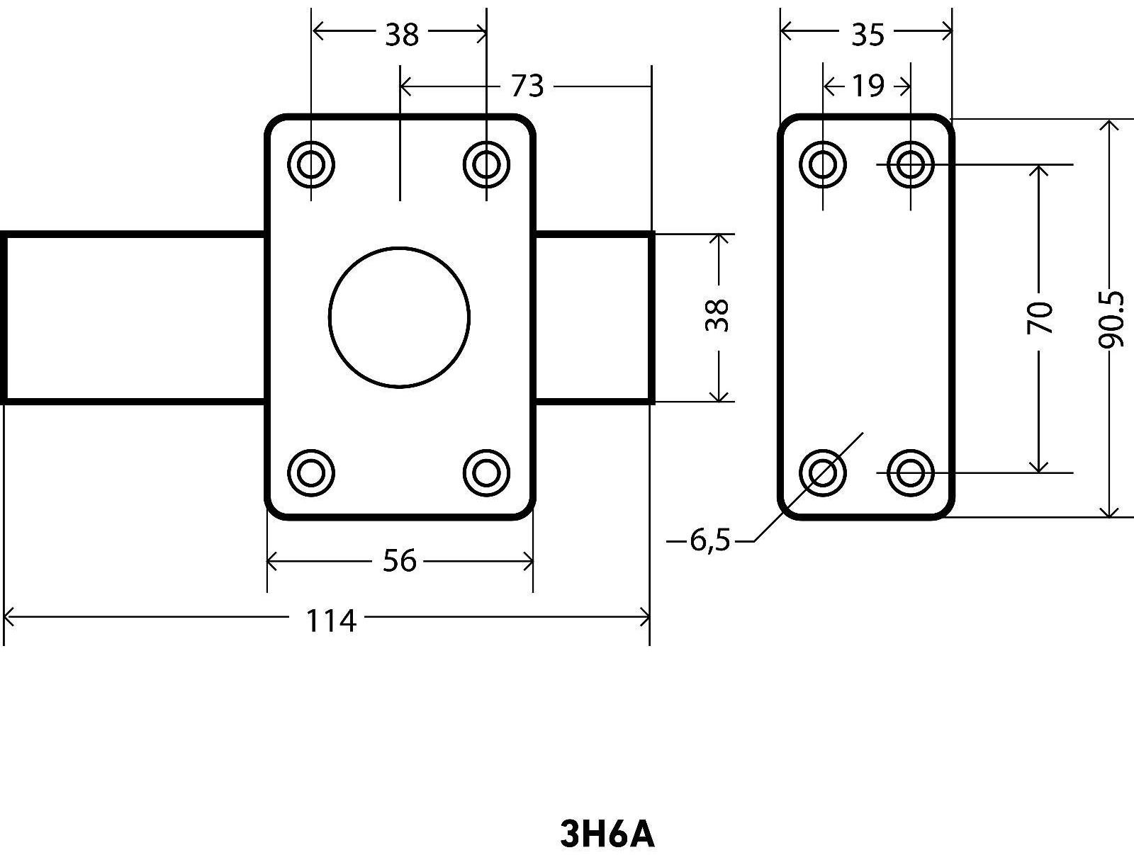 Замок накладной 