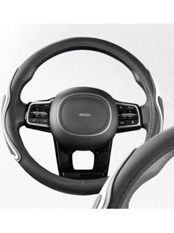 Оплетка SKYWAY, экокожа, Combo-13 M, черно-белая, S01102475