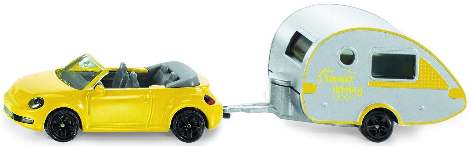 Машинка Siku с домом на колёсах