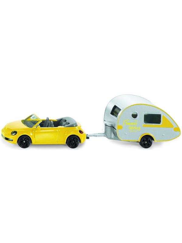 Машинка Siku с домом на колёсах