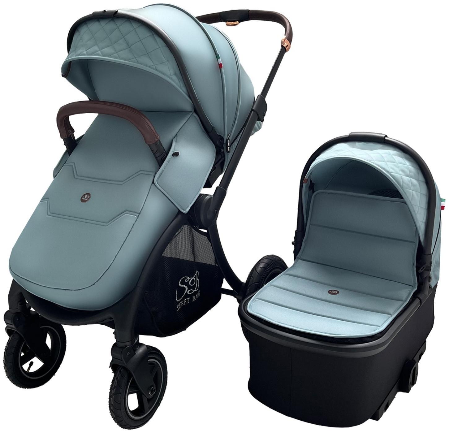 Коляска 2 в 1 Sweet Baby Cupola, цвет green neo