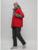 Костюм горнолыжный женский, размер 56, цвет красный