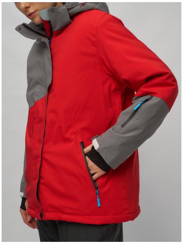 Костюм горнолыжный женский, размер 56, цвет красный