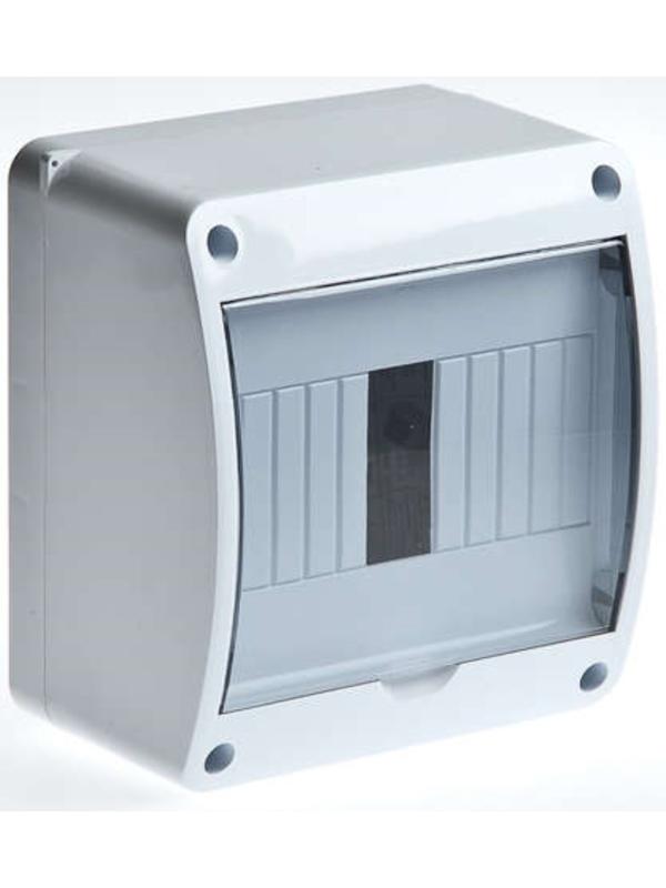 Бокс Рувинил 68306 ОП 6мод, IP40, белый-прозрачный