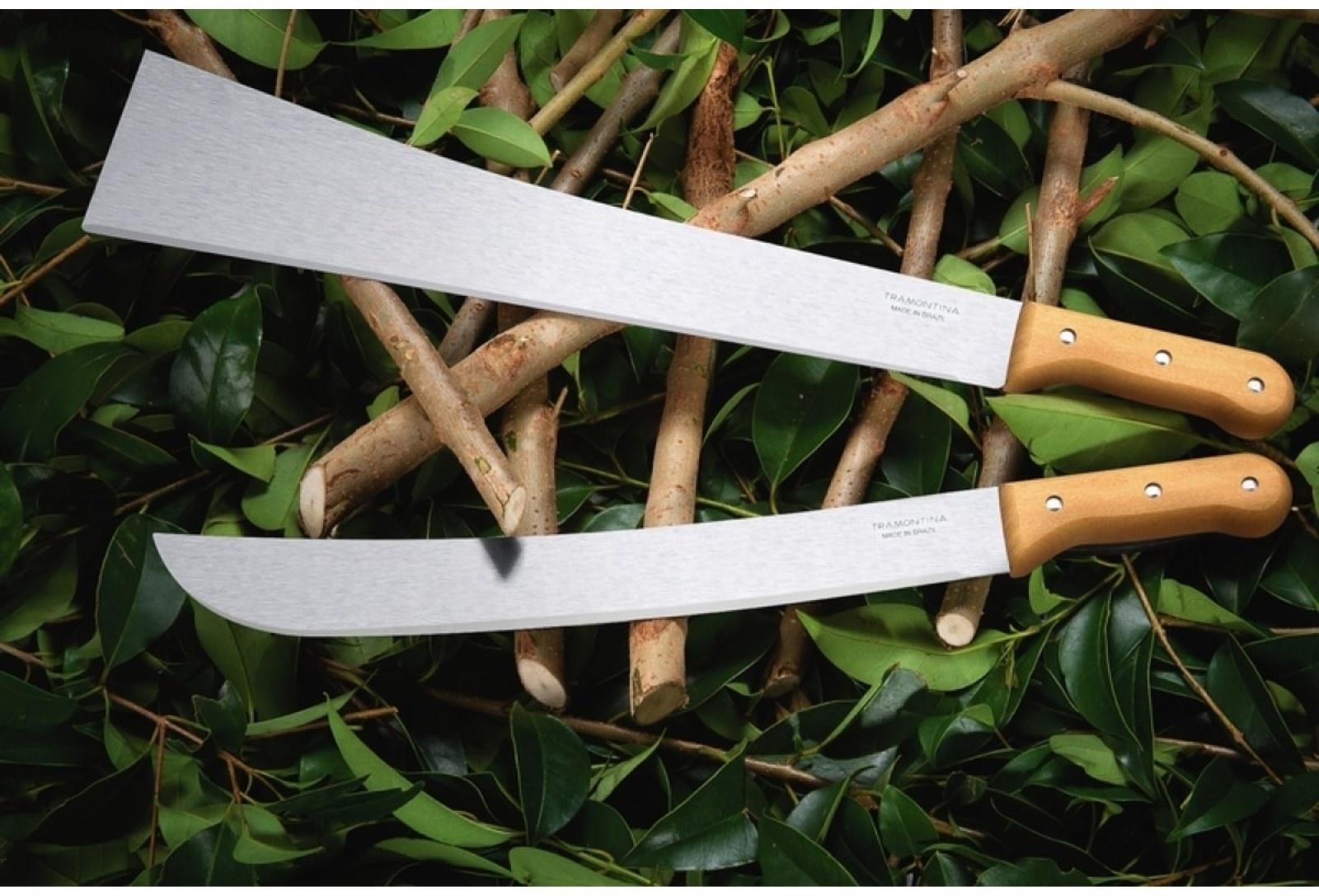 Мачете садовое, длина 48 см, сталь, для рубки кустарника, Tramontina