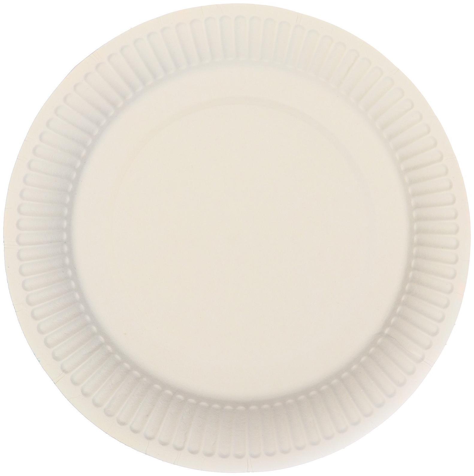 Тарелка бумажная 