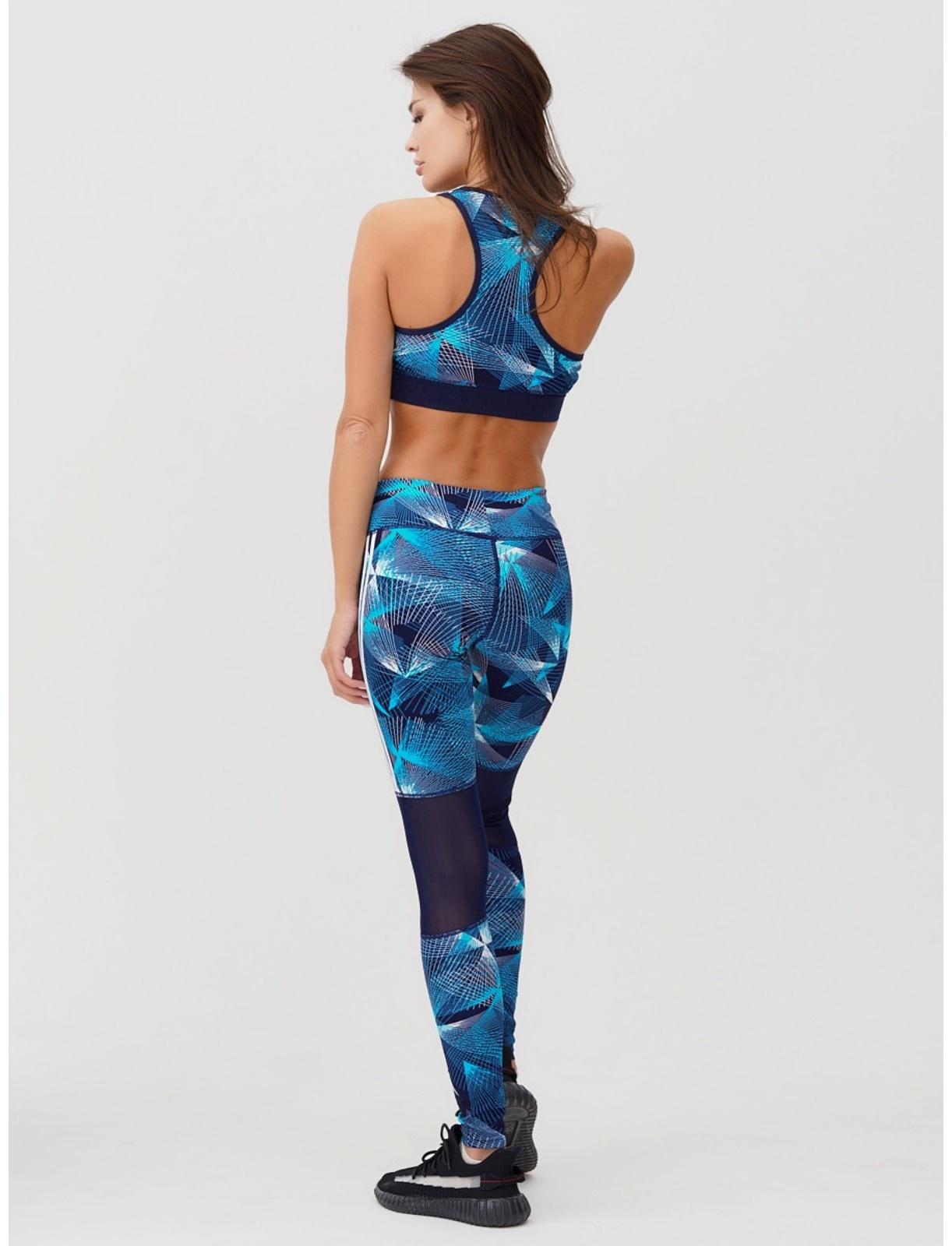 Спортивный костюм женский, размер 42-44, цвет голубой