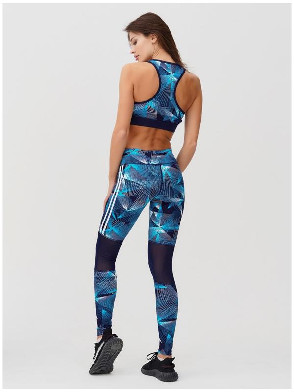 Спортивный костюм женский, размер 42-44, цвет голубой