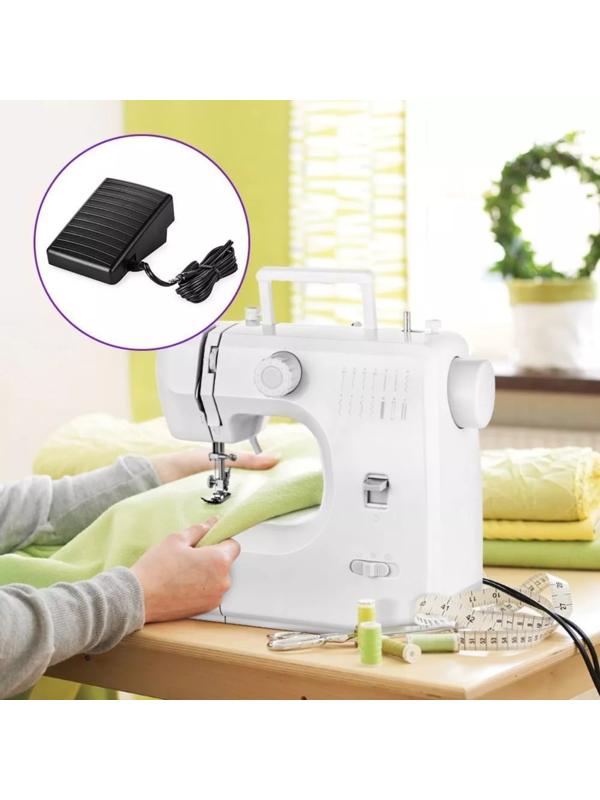 Швейная машина Kitfort КТ-6046, 24 Вт, 14 операций, полуавтомат, белая