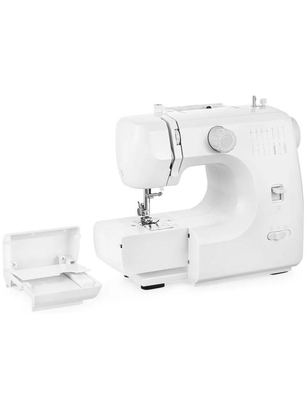 Швейная машина Kitfort КТ-6046, 24 Вт, 14 операций, полуавтомат, белая