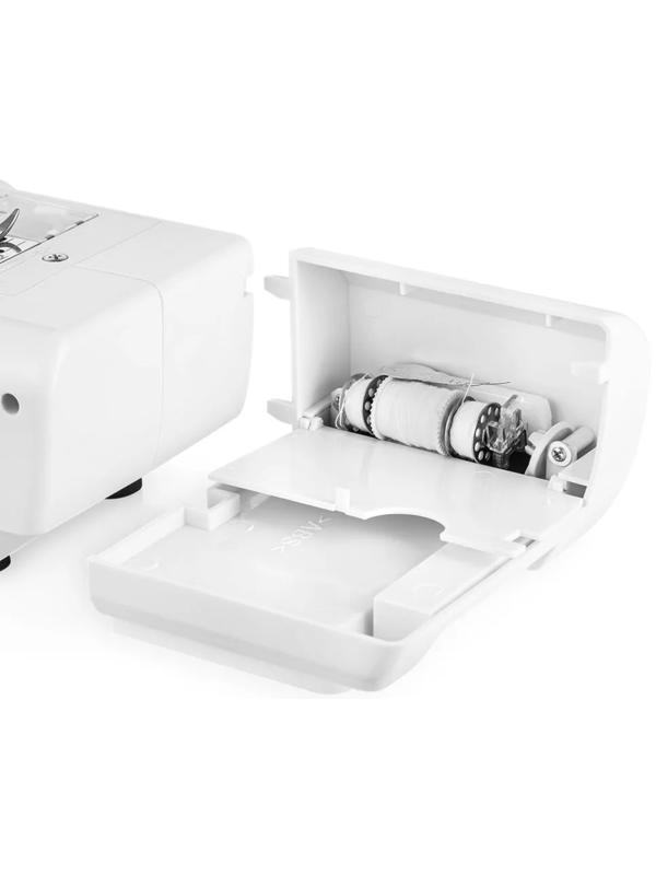 Швейная машина Kitfort КТ-6046, 24 Вт, 14 операций, полуавтомат, белая