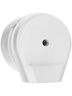 Разъем РШ-ВШ ОП 32А 250В 2P+PE кругл. бел. TOKOV ELECTRIC TKL-OVOP-2P+PE-C01