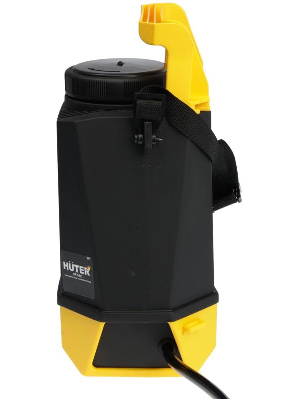 Опрыскиватель аккумуляторный Huter SP-5AC, 12 В, 2 Ач, 5 л, 2.8 л/мин, насадки 3 шт.