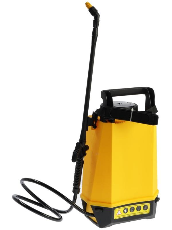 Опрыскиватель аккумуляторный Huter SP-8AC, 12 В, 8 л, 2 Ач, 3 л/мин, насадки 3 шт.