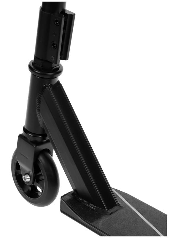 Самокат трюковый GRAFFITI Zigzag 23, колеса PU 100 мм, алюм. диск, 85А, резьб. компрессия