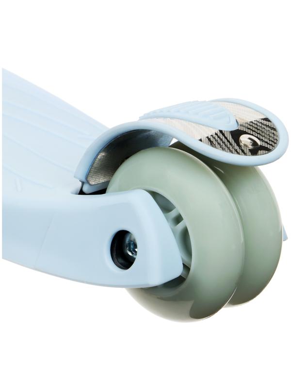 Самокат GRAFFITI, колеса световые PU 120/70 мм, ABEC 7, цвет серый