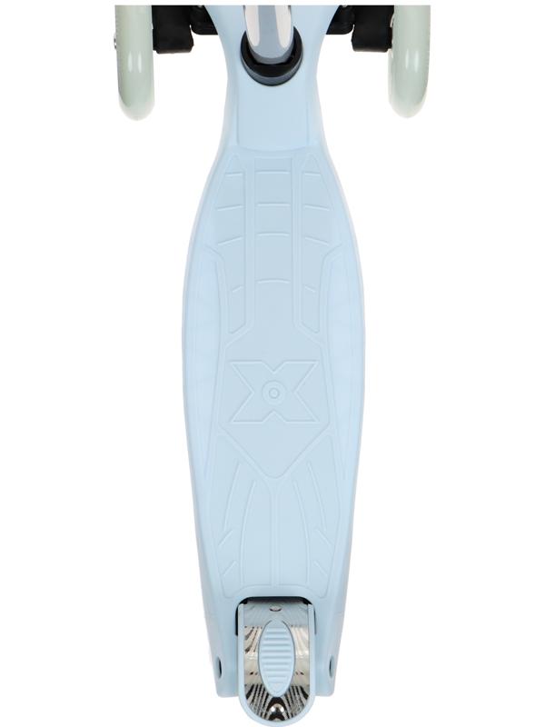 Самокат GRAFFITI, колеса световые PU 120/70 мм, ABEC 7, цвет серый