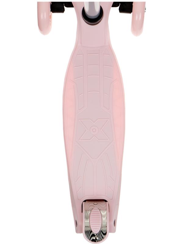 Самокат GRAFFITI, колеса световые PU 120/70 мм, ABEC 7, цвет розовый