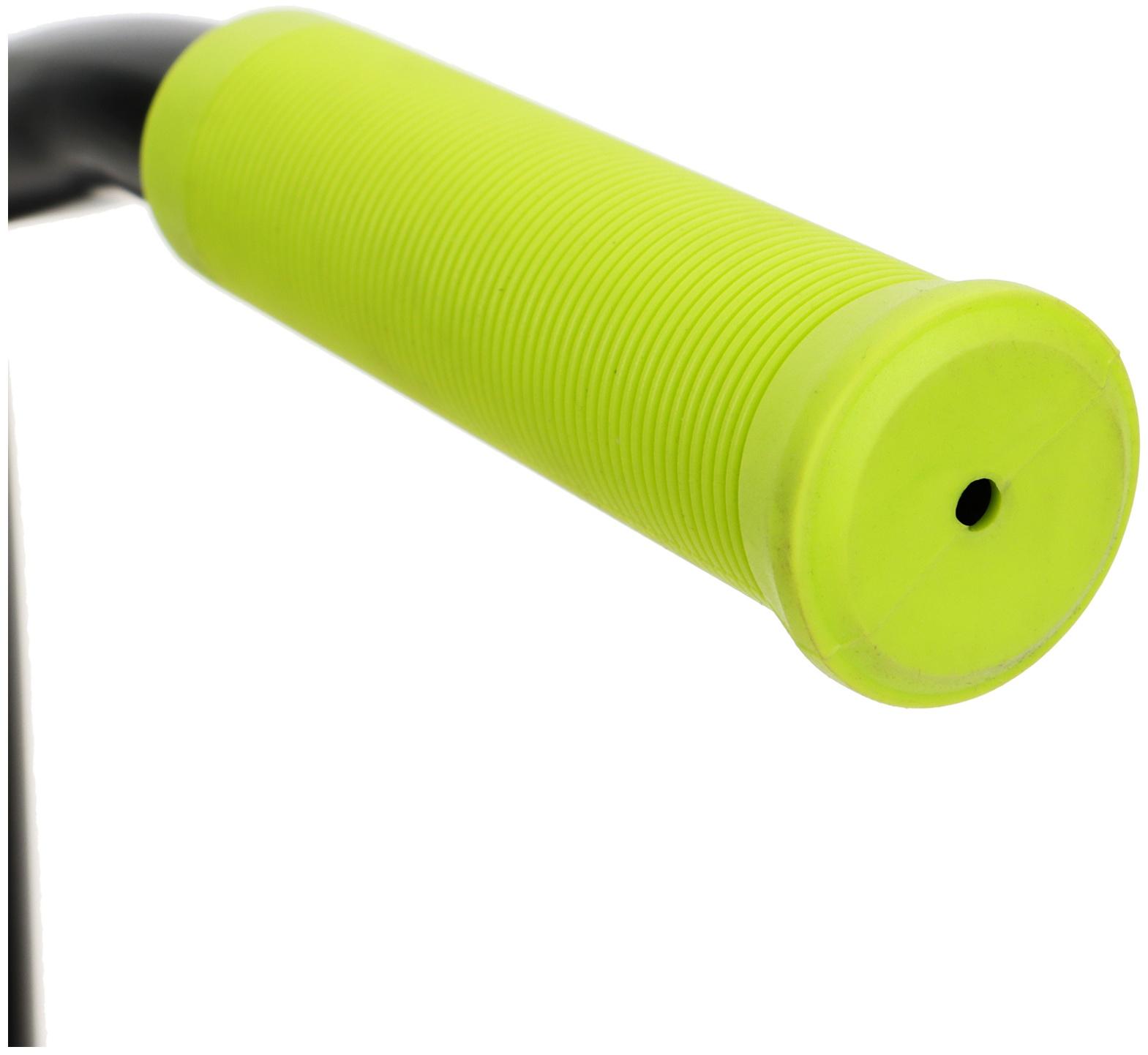 Самокат трюковый GRAFFITI Turn 23, колеса PU 100 мм, пластик диск, 85А, резьб. компрессия