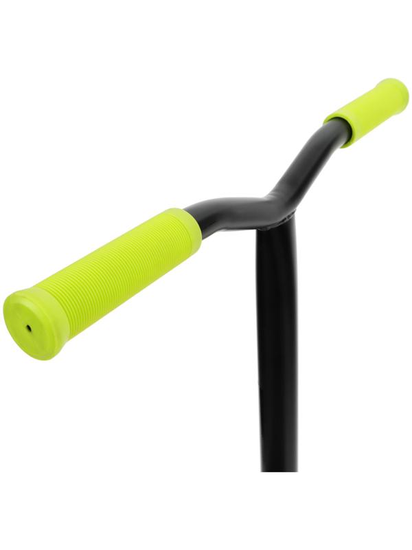 Самокат трюковый GRAFFITI Turn 23, колеса PU 100 мм, пластик диск, 85А, резьб. компрессия