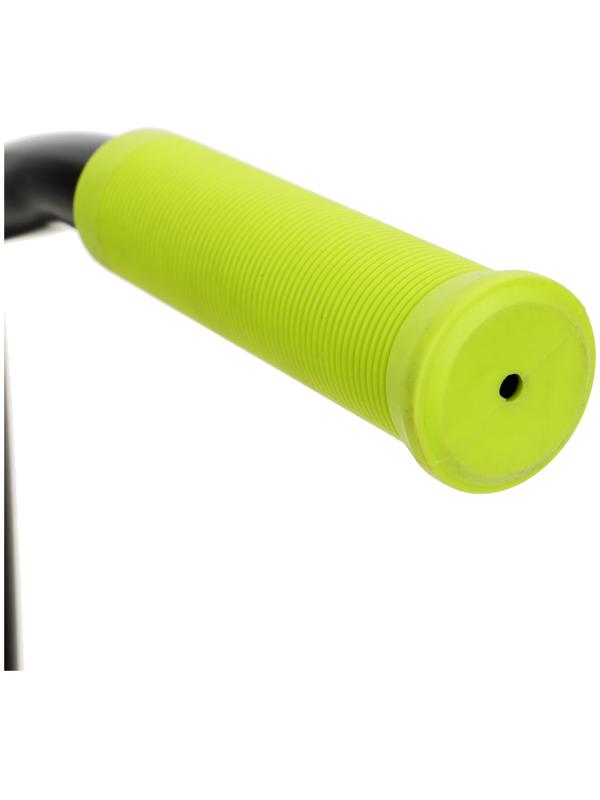 Самокат трюковый GRAFFITI Turn 23, колеса PU 100 мм, пластик диск, 85А, резьб. компрессия