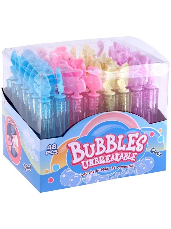 Мыльные пузыри «Динозавры» 5 мл, набор 48шт