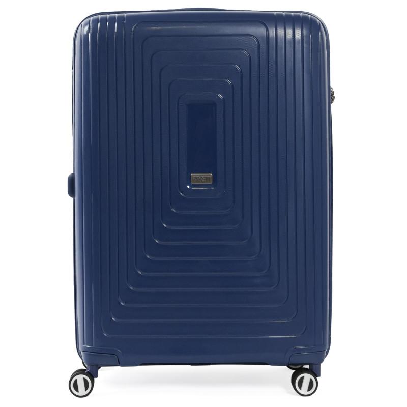 Чемодан 4-х колесный 100% полипропилен FABRETTI, синий, EN3520-28-8