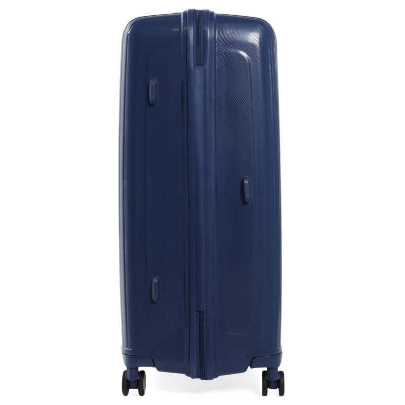 Чемодан 4-х колесный 100% полипропилен FABRETTI, синий, EN3520-28-8