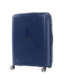 Чемодан 4-х колесный 100% полипропилен FABRETTI, синий, EN3520-28-8