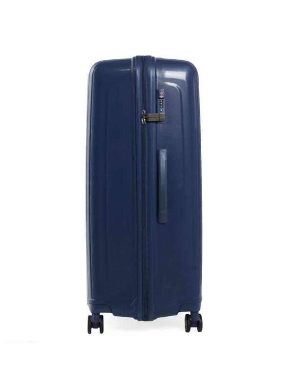 Чемодан 4-х колесный 100% полипропилен FABRETTI, синий, EN3520-28-8