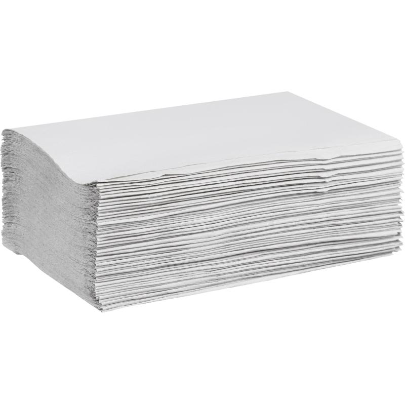 Полотенца бумажные д/дисп Выбор Есть V-слож 1сл нат втор 250л 20пач/уп